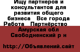 Ищу партнеров и консультантов для развития общего бизнеса - Все города Работа » Партнёрство   . Амурская обл.,Свободненский р-н